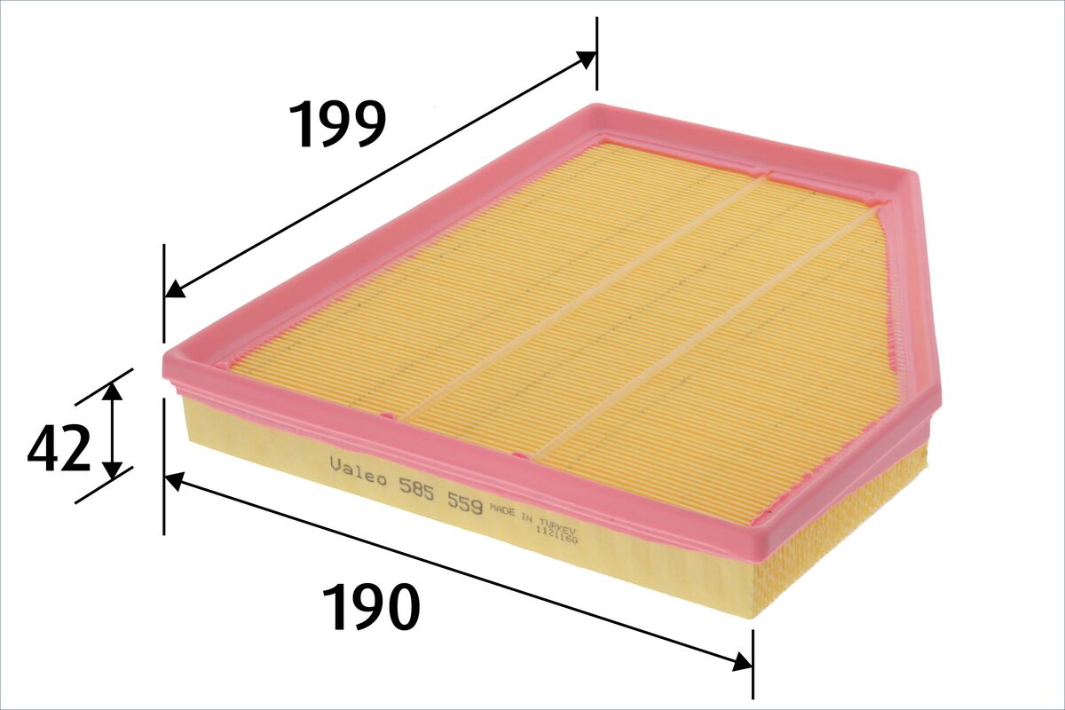 VALEO 585559 Air Filter for ALPINA BMW
